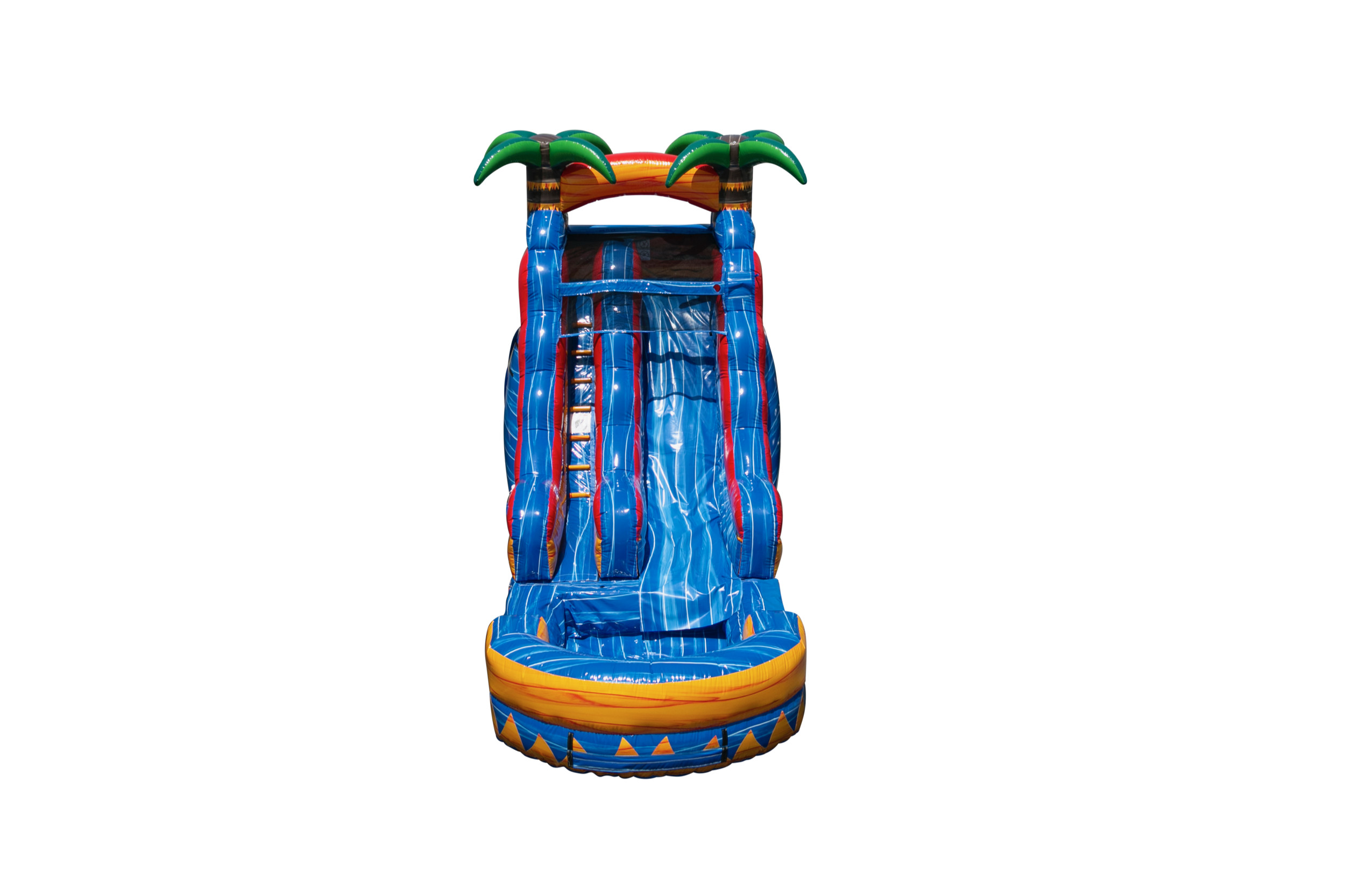 15 ft. Tropical Inferno Water Slide Bounce House Rental in Franklin