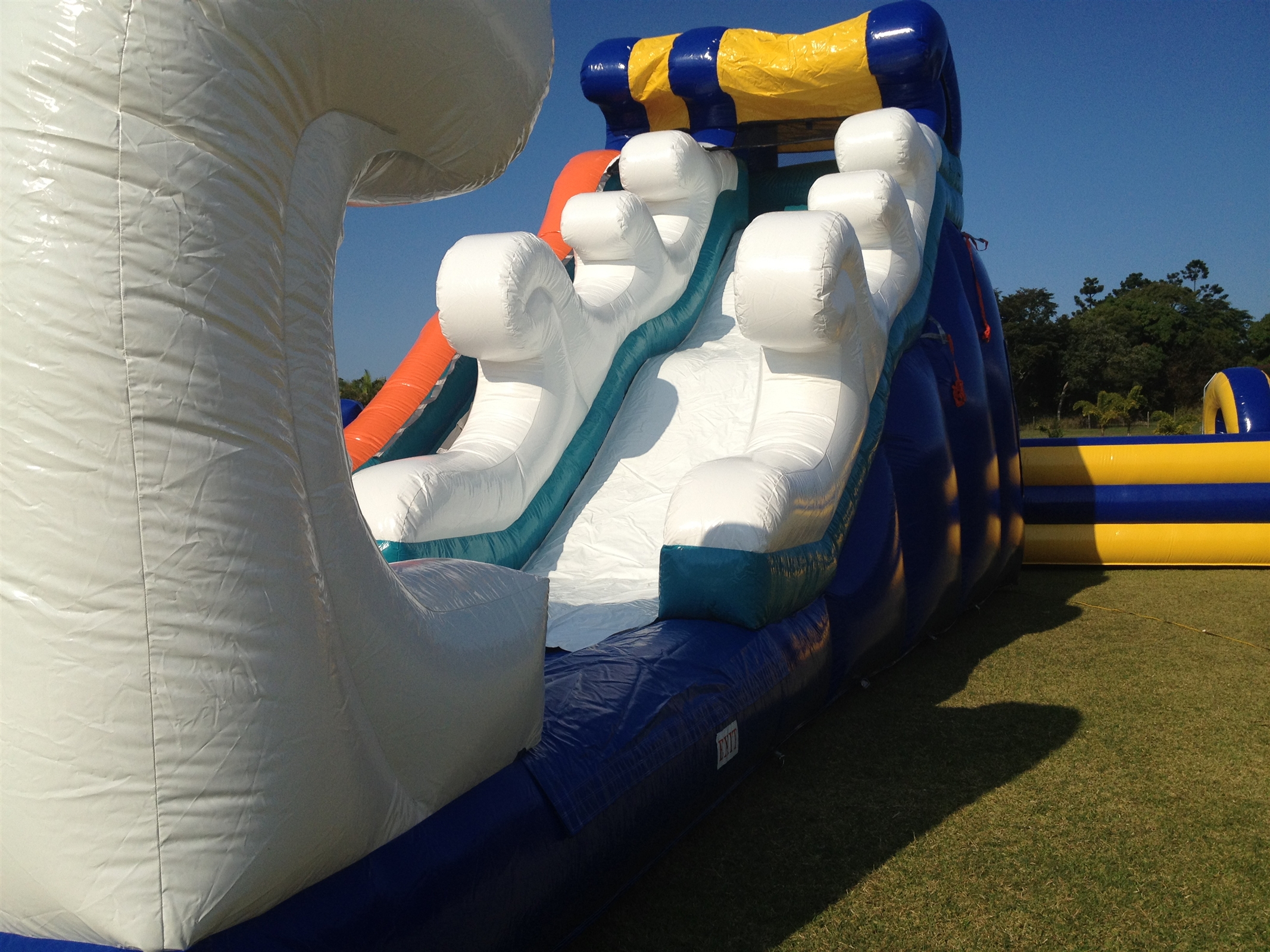 Monster Riptide Large Water Slide Jumping Castle Hire in Mackay