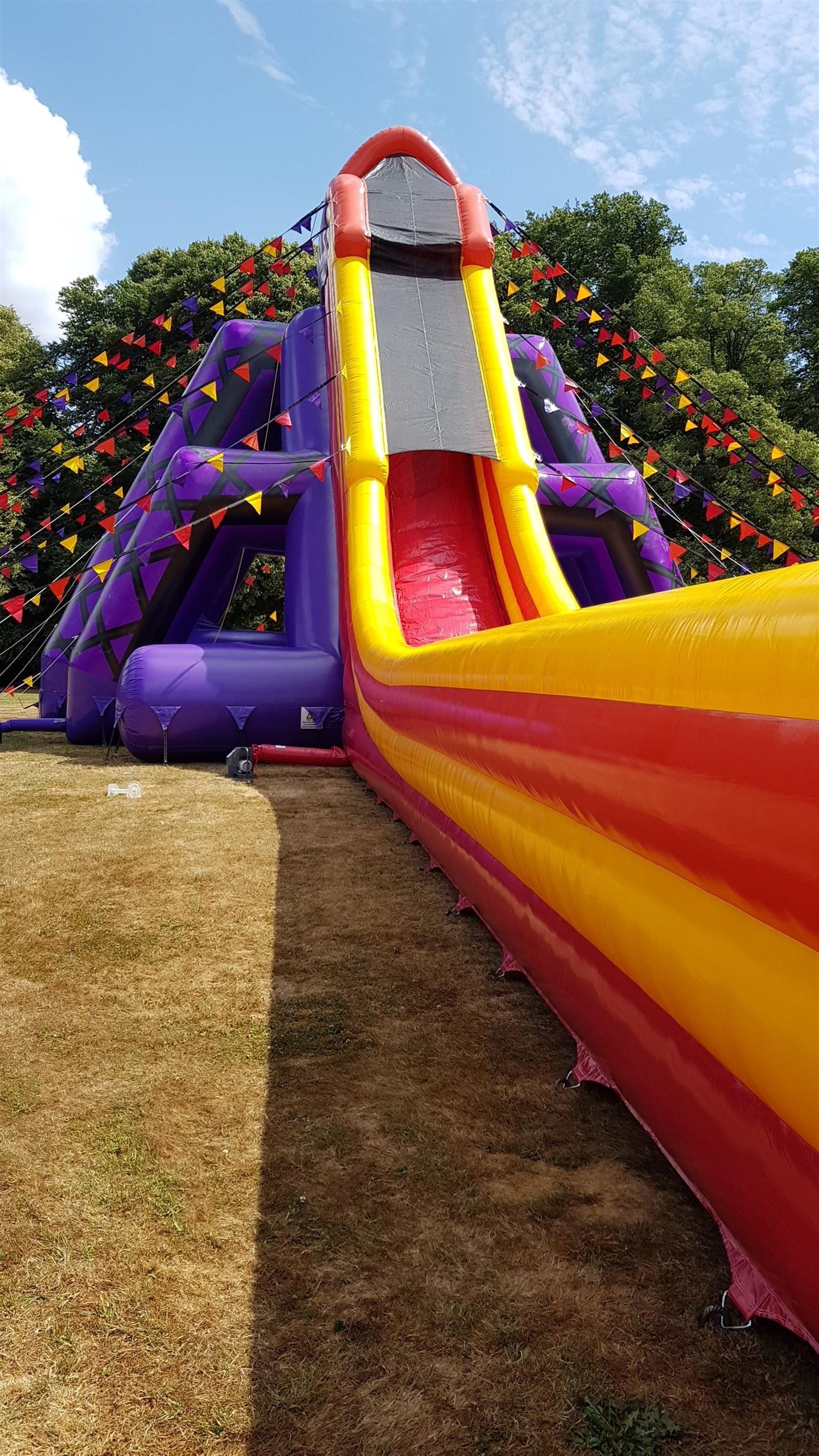 Mega Falls Slide / Water Slide (THE LARGEST SLIDE IN THE WHOLE OF