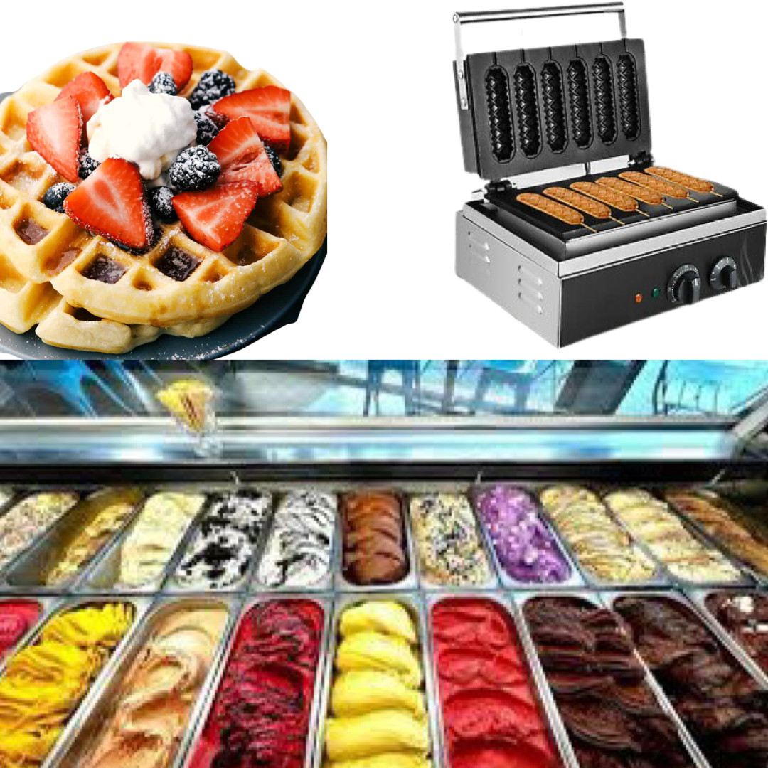 Ice cream & waffles Best Hire service in London Kent Surrey