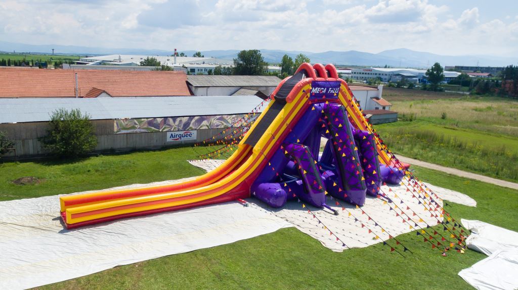 Mega Falls Slide / Water Slide (THE LARGEST SLIDE IN THE WHOLE OF