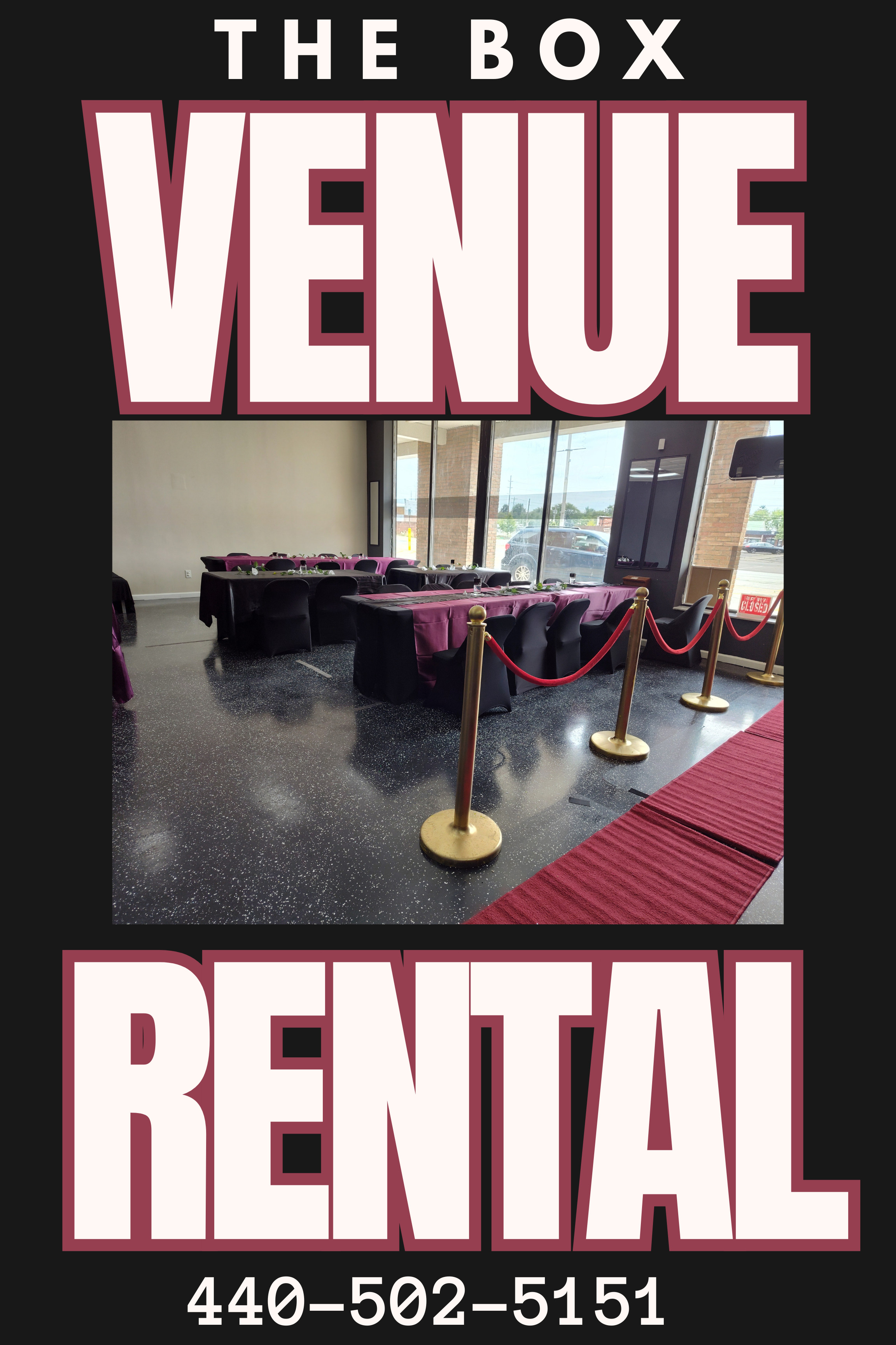 Venue/Hall Rental! 4 Hours (Repast, Baby Showers, Anniversaries etc