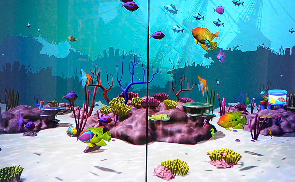 Interactive Aquarium, Southern General Hospital Engaging Interactive