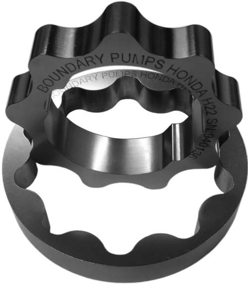 H22 Billet Oil Pump Gear MartenWear Treated Boundary Racing Pumps