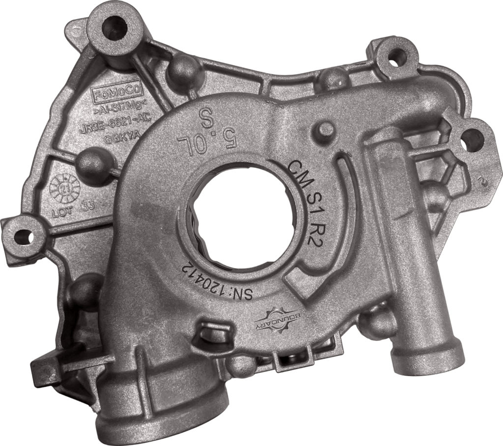 Assembled Coyote Oil Pump Boundary Racing Pumps