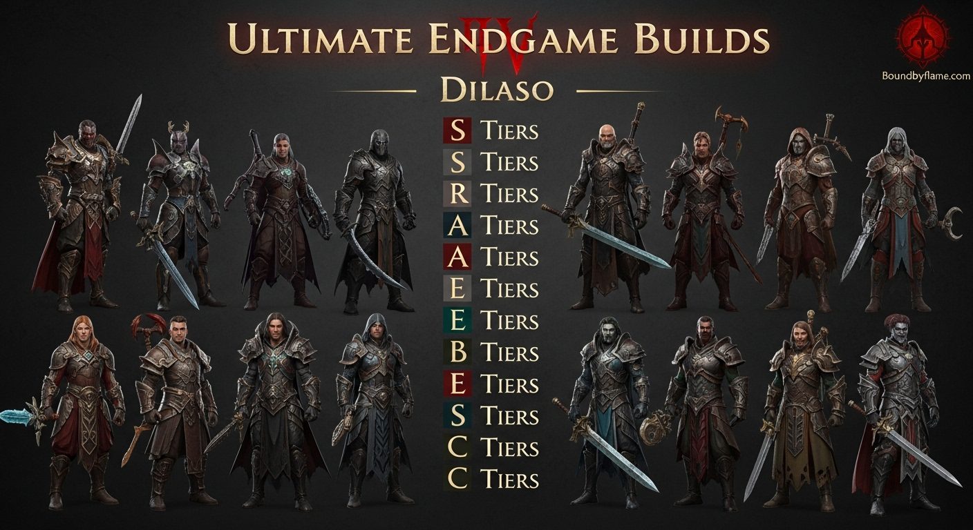 Diablo 4 Endgame Builds Tier List (March 2026) Ultimate Rankings