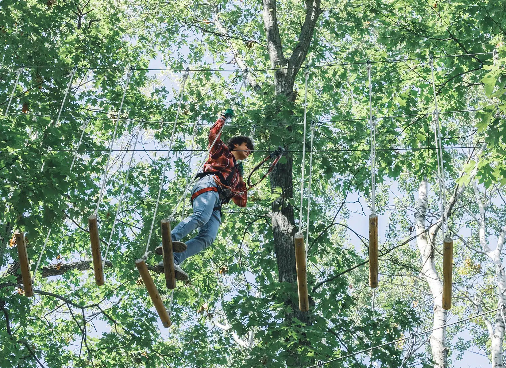 Ropes Course in WI Aerial Adventure Boundless Adventures