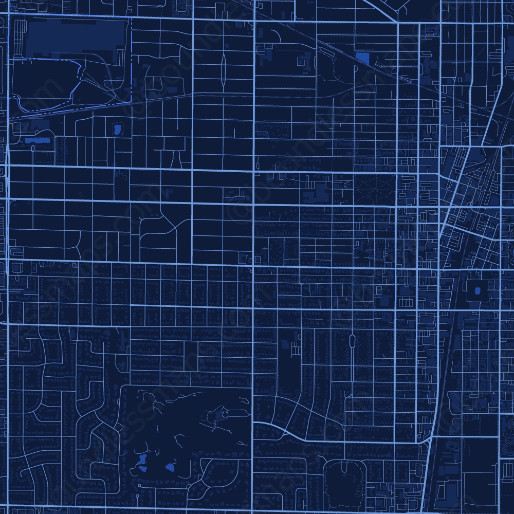 Champaign Dark Blue Vector Map Boundless Maps