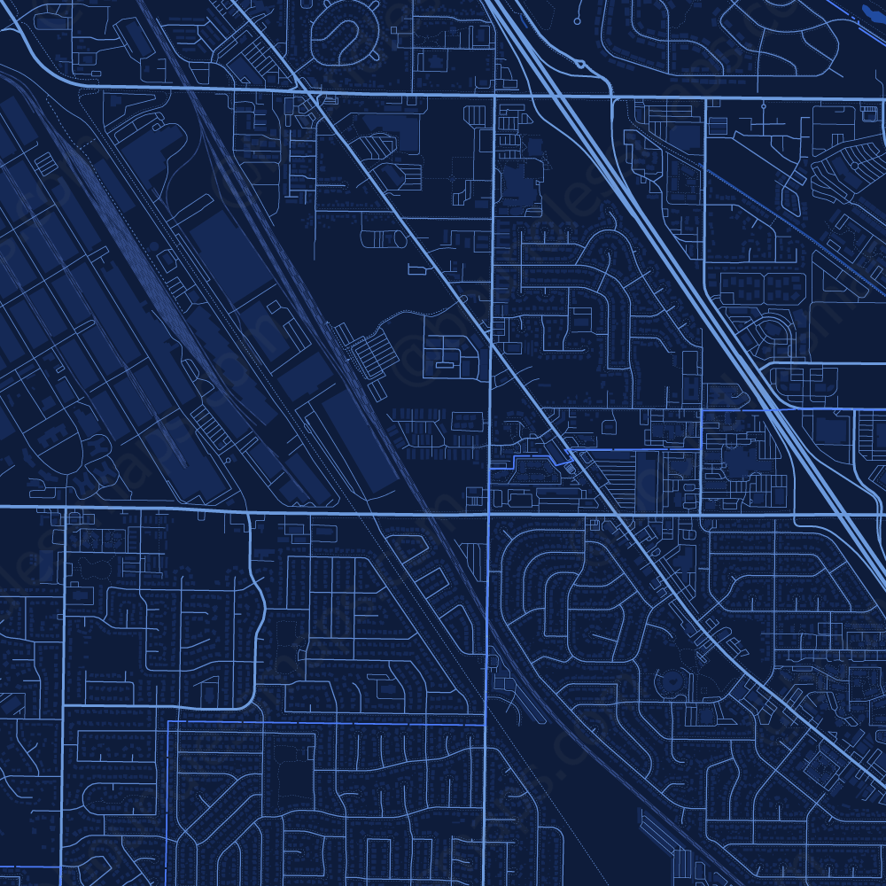 Layton Dark Blue Vector Map Boundless Maps