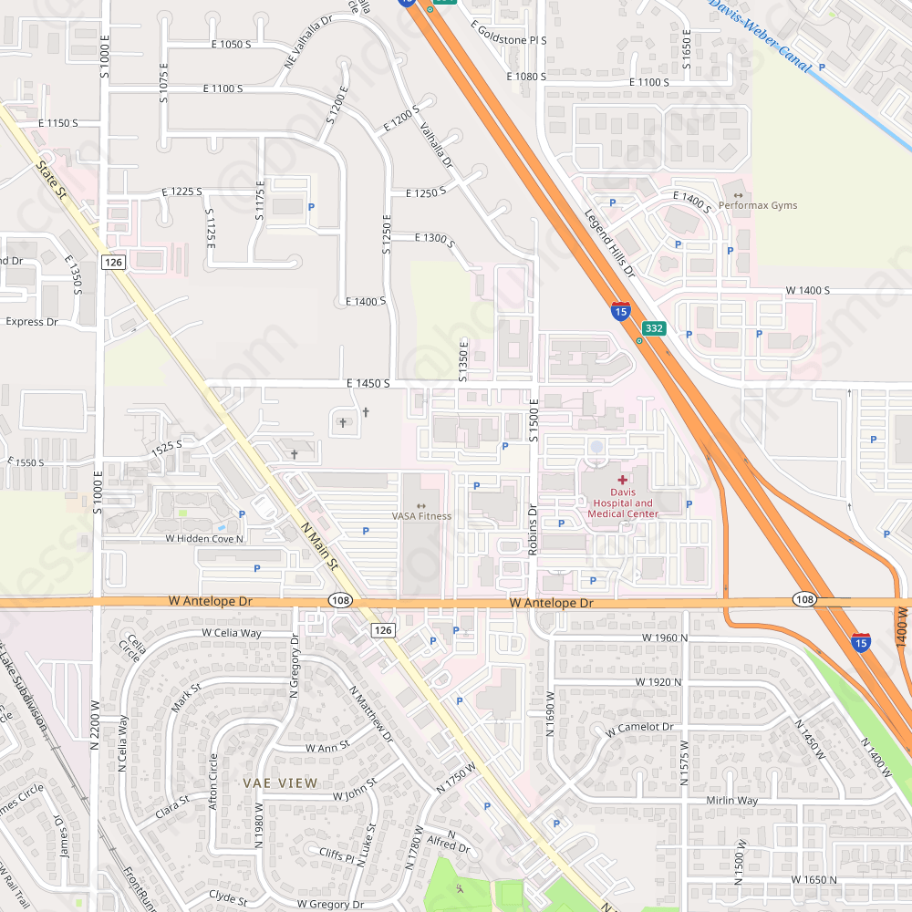 Layton Modern Atlas Vector Map Boundless Maps