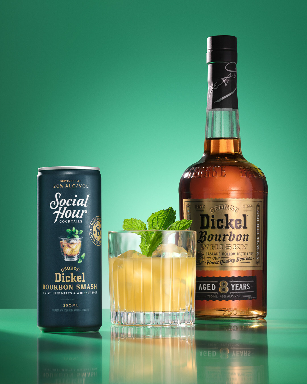 Your New Summer Cocktail The Dickel Bourbon Smash Bourbon Lens