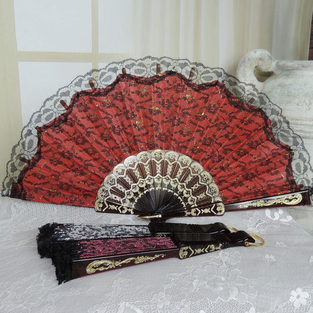 Spanish Hand Fans Made in Spain for Performing or Special Events