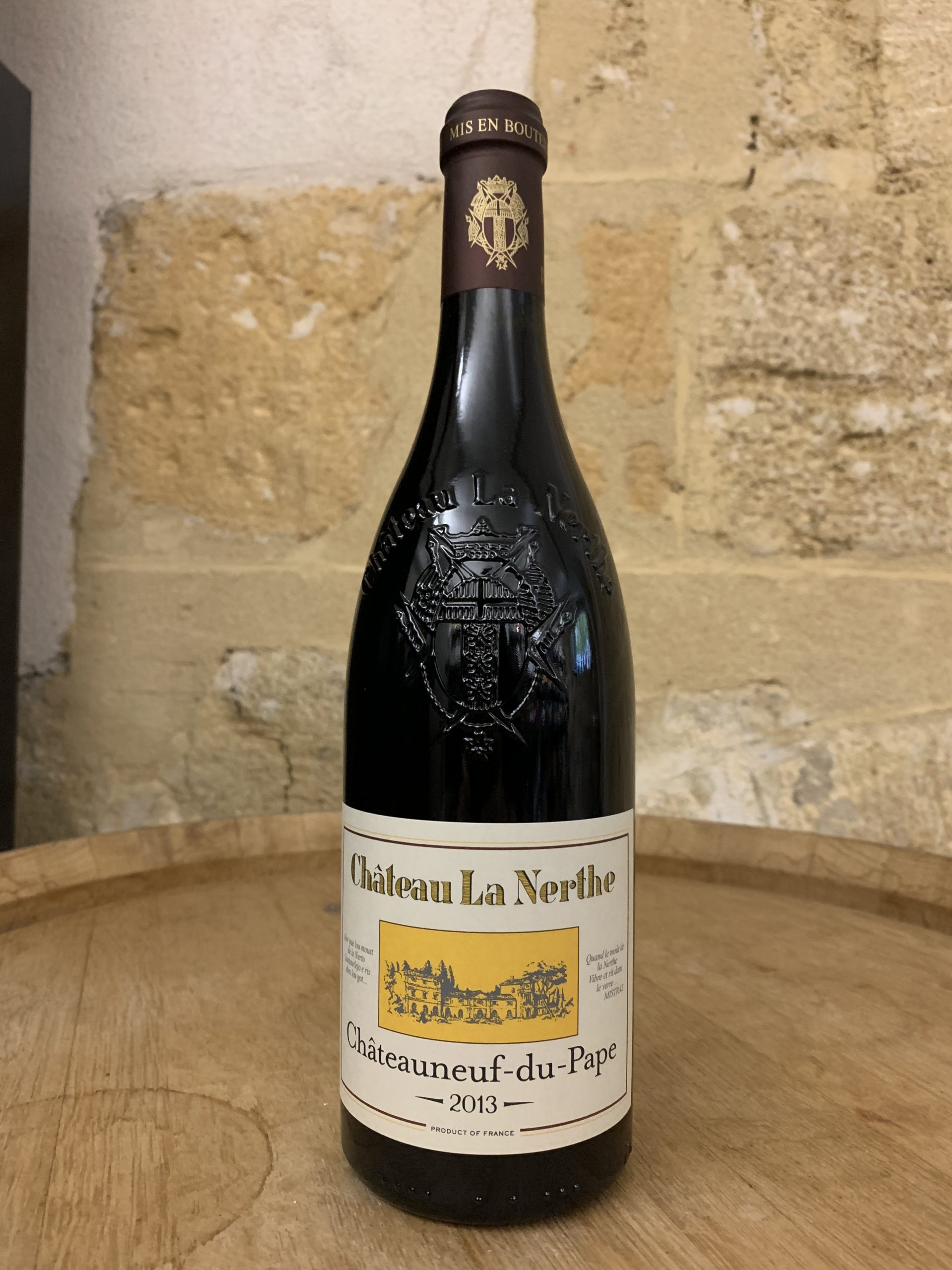 Château la Nerthe ChâteauneufduPape Rouge 75cl La Cave du Cours