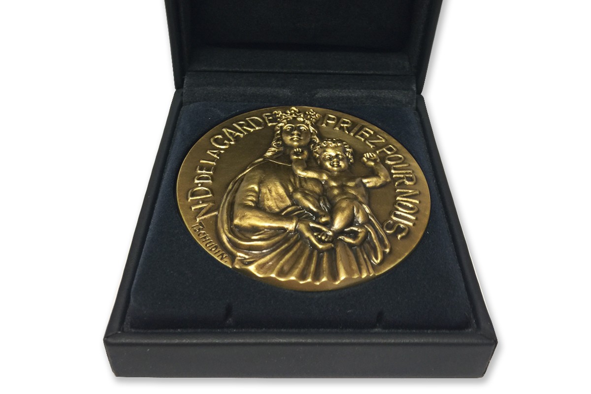 Médaille NotreDame de La Garde en bronze Boutique Officielle de