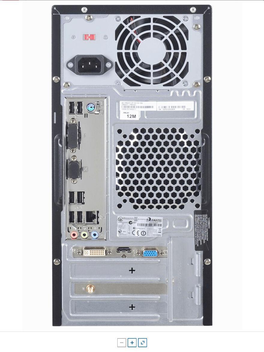 PC de bureau Asus CM6431 Occasion Boutique Trustelect