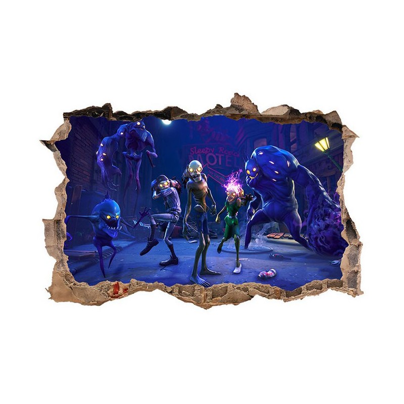 Sticker Mural Fortnite Mini Boss Livraison Gratuite