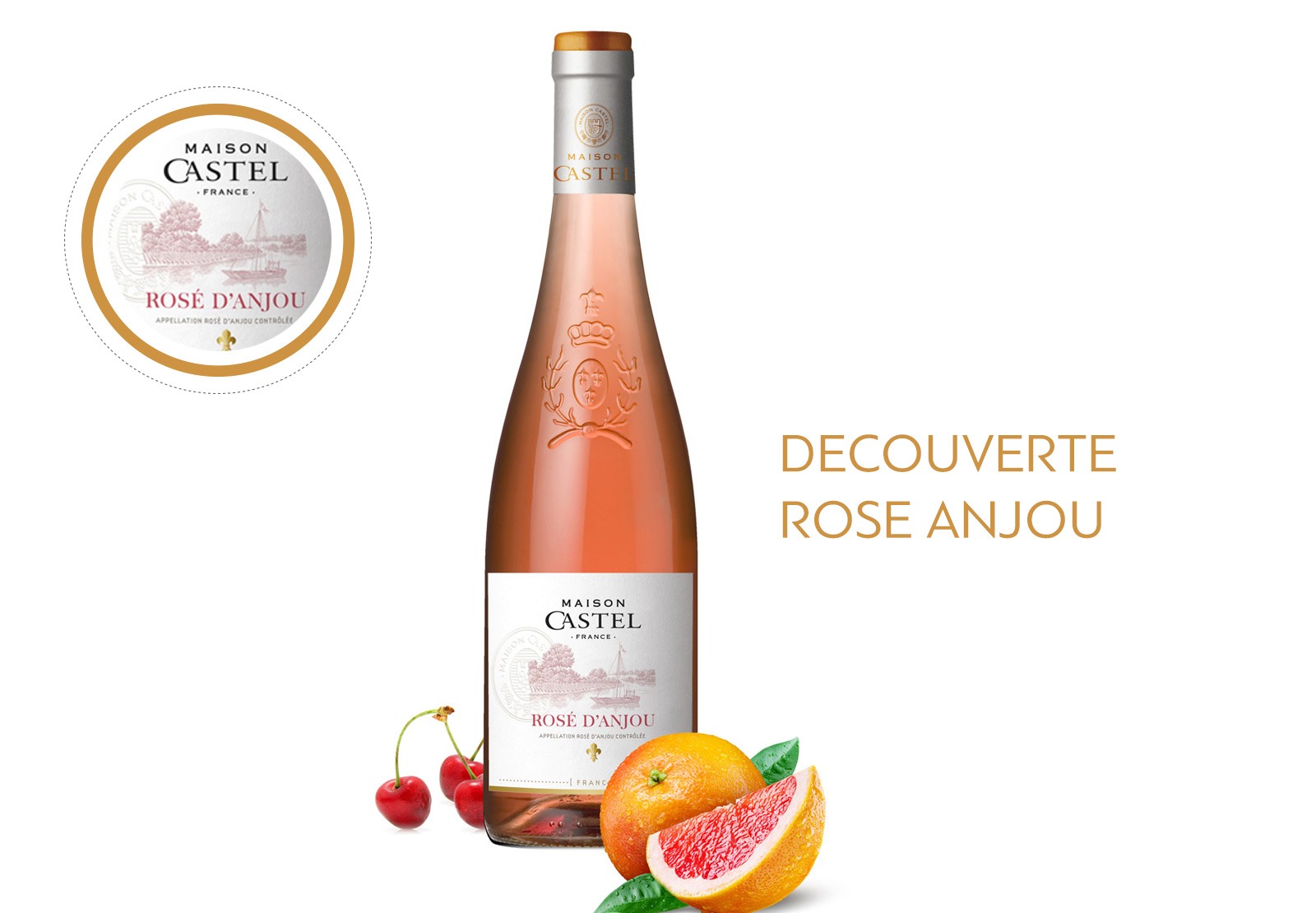 MAISON CASTEL ROSÉ D'ANJOU Boutzounis Wines & Spirits Import