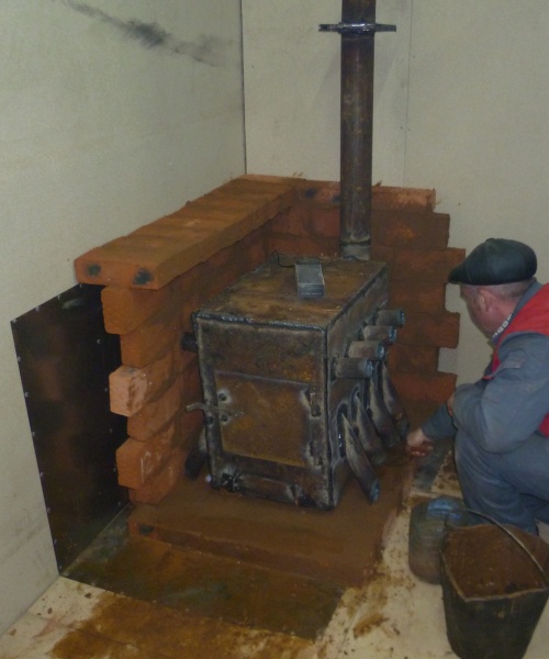 Печь для гаража + видео
