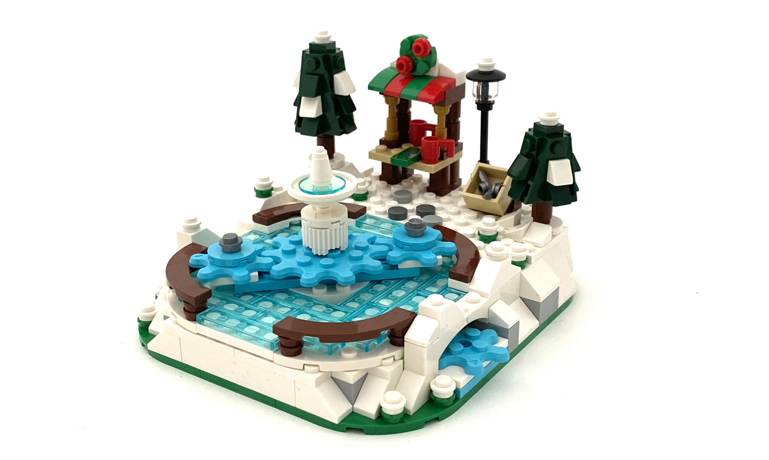 [Review] LEGO 40416 Ice Skating Rink Bouwsteentjes.info