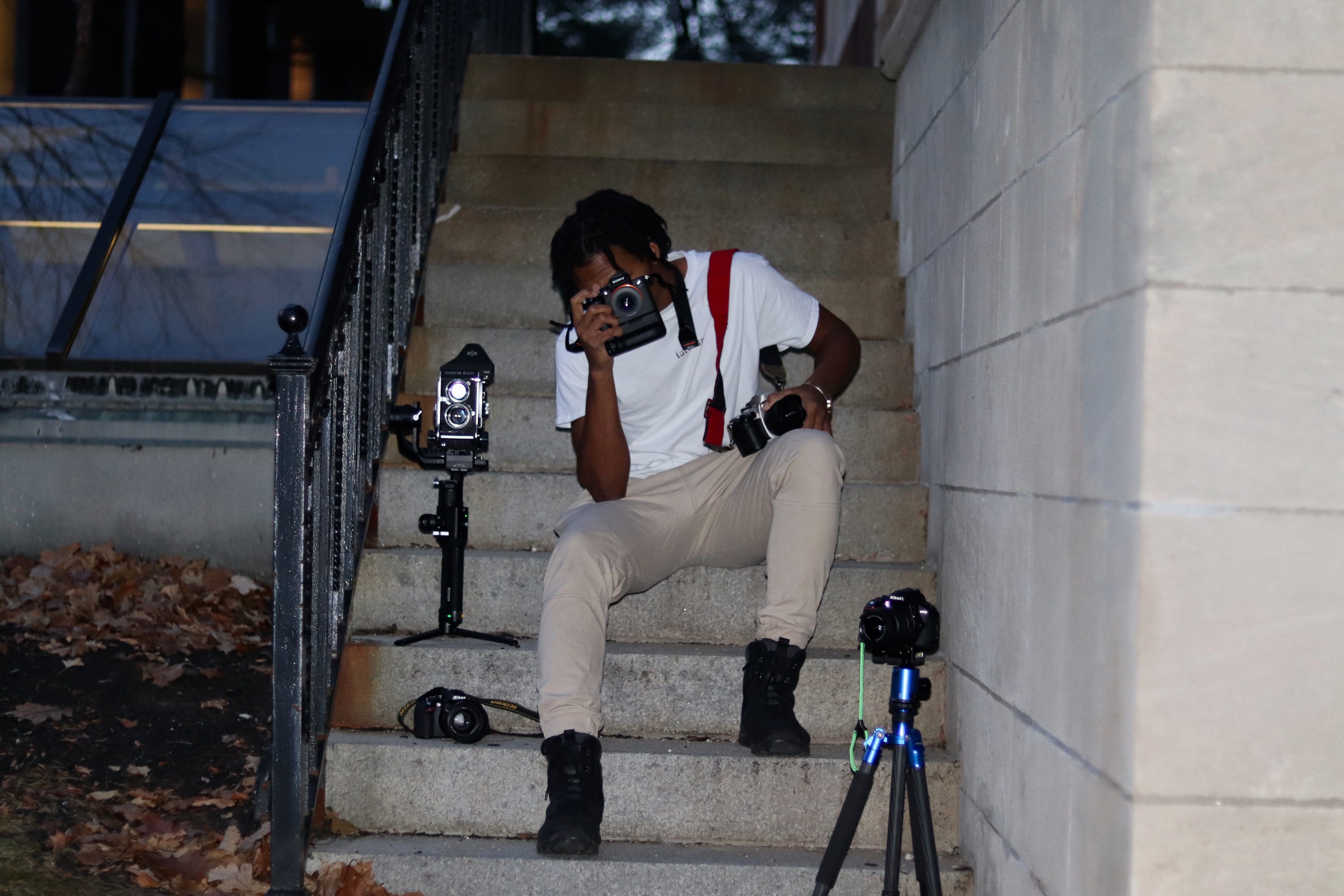 Portrait of an Artist Darius Riley ’19, people’s photographer The