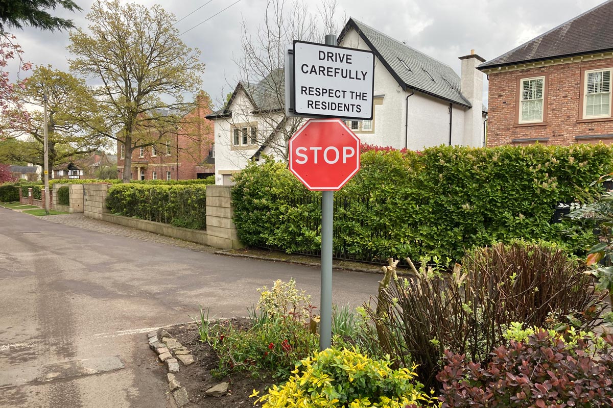 York Drive Exit Bowdon Club