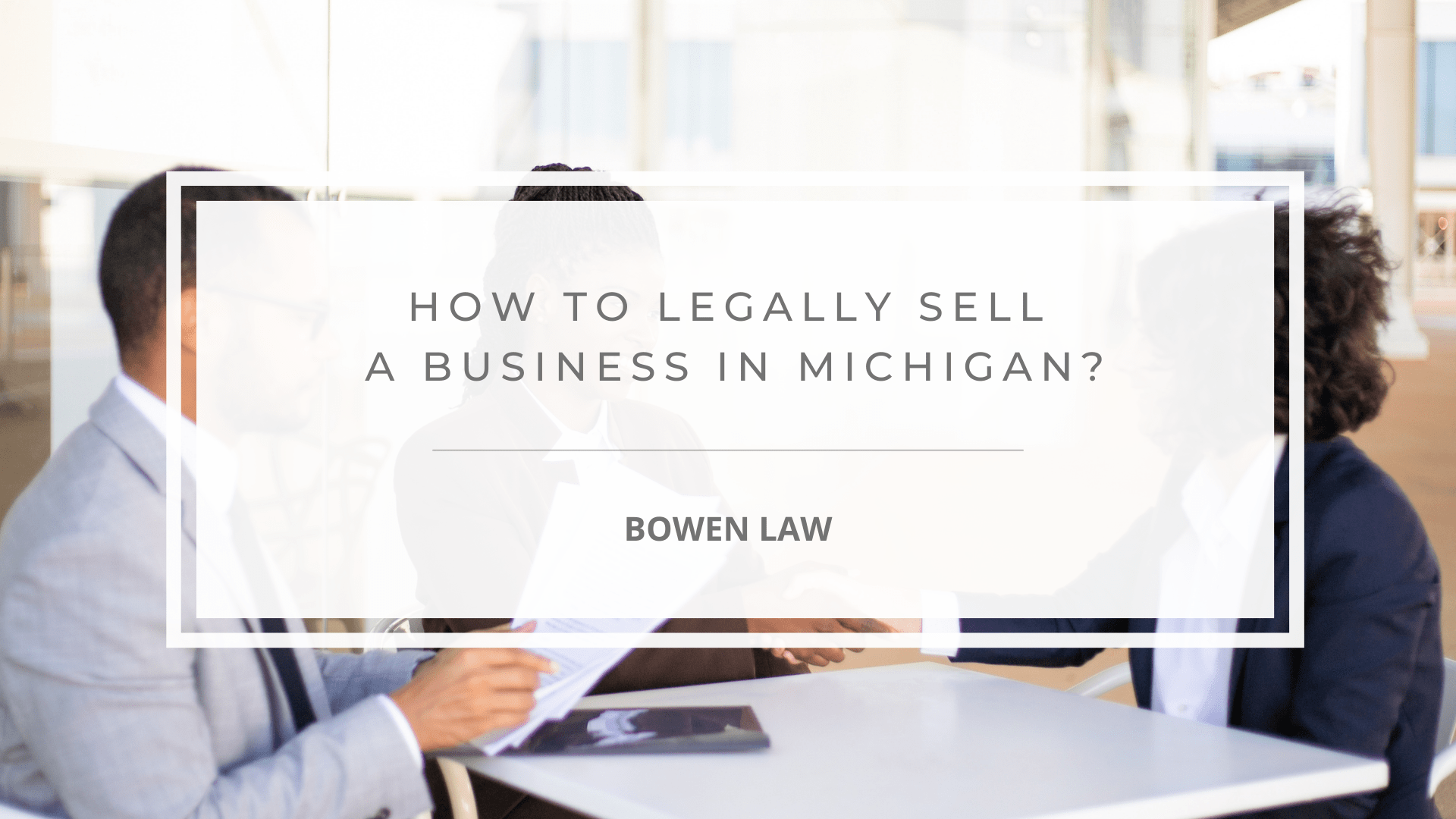 Muskegon Business Attorney Real Estate Attorney Bowen Law