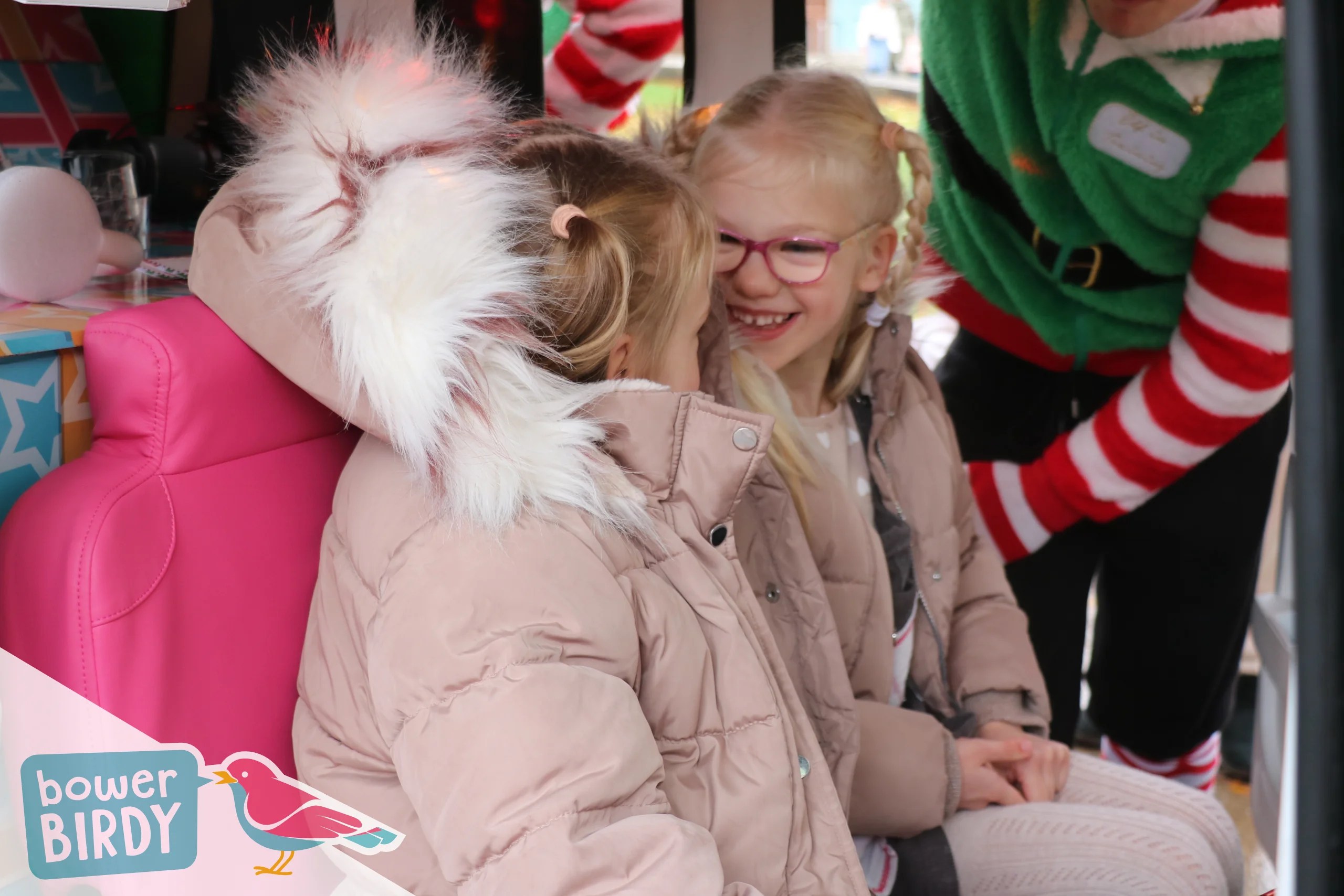 The Magical Elf Car joins the Sparkling Christmas Lights Event at