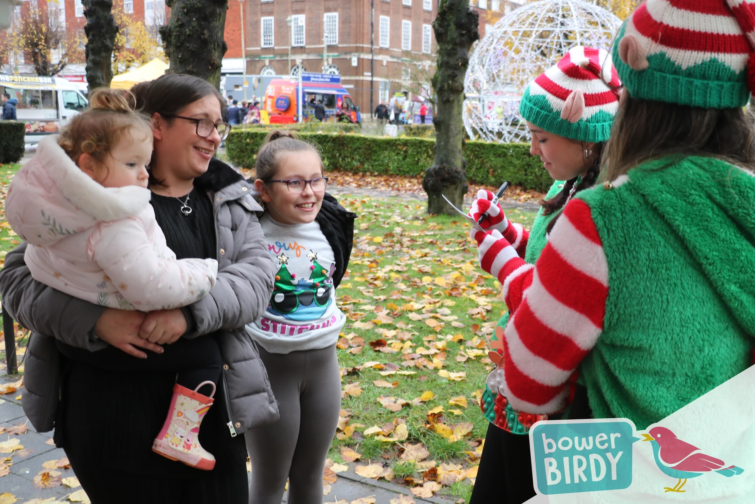 The Magical Elf Car joins the Sparkling Christmas Lights Event at