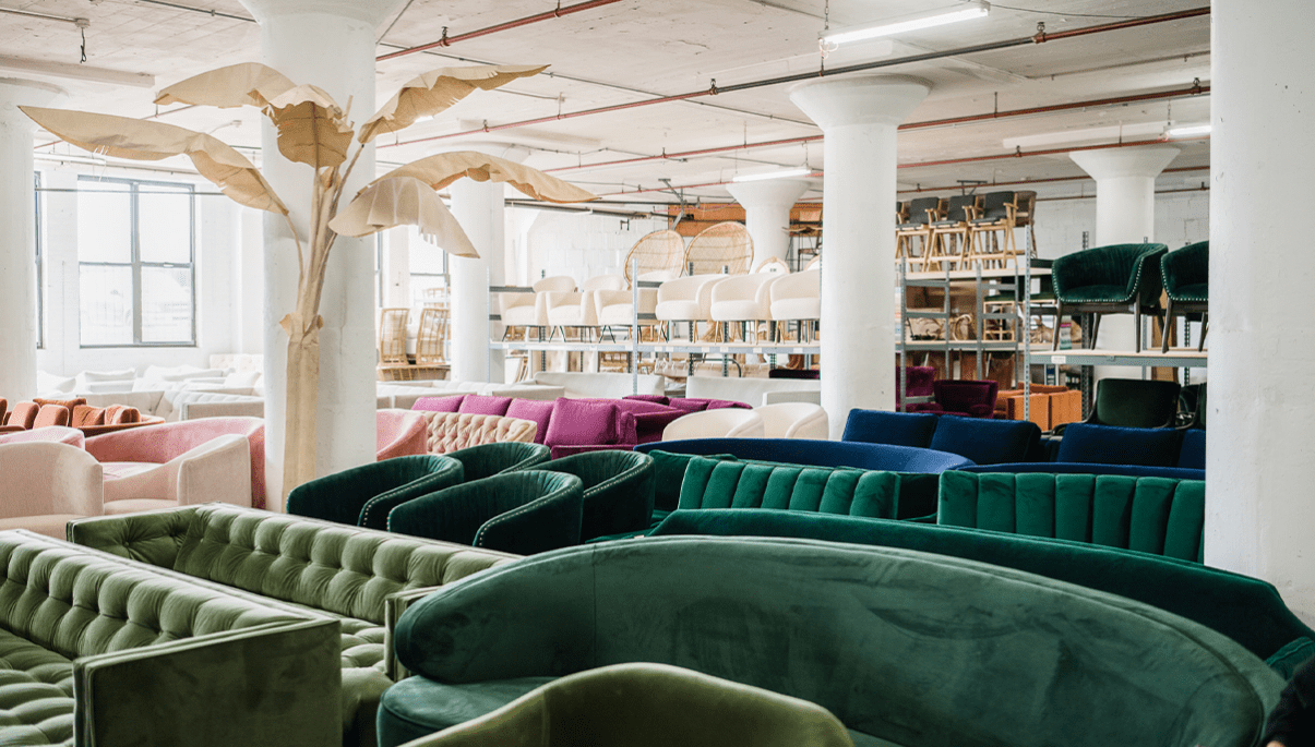Stylish Chicago Furniture Rental Company BOWERY + BASH