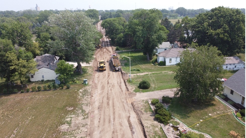 3rd Street in Arlington Bowes Construction Inc. Brookings, South