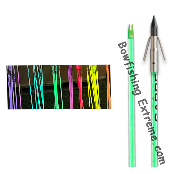 32″ SABRE LIT BOWFISHING ARROW CARP POINT Bowfishing Extreme