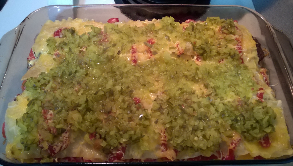 Cheeseburger lasagna