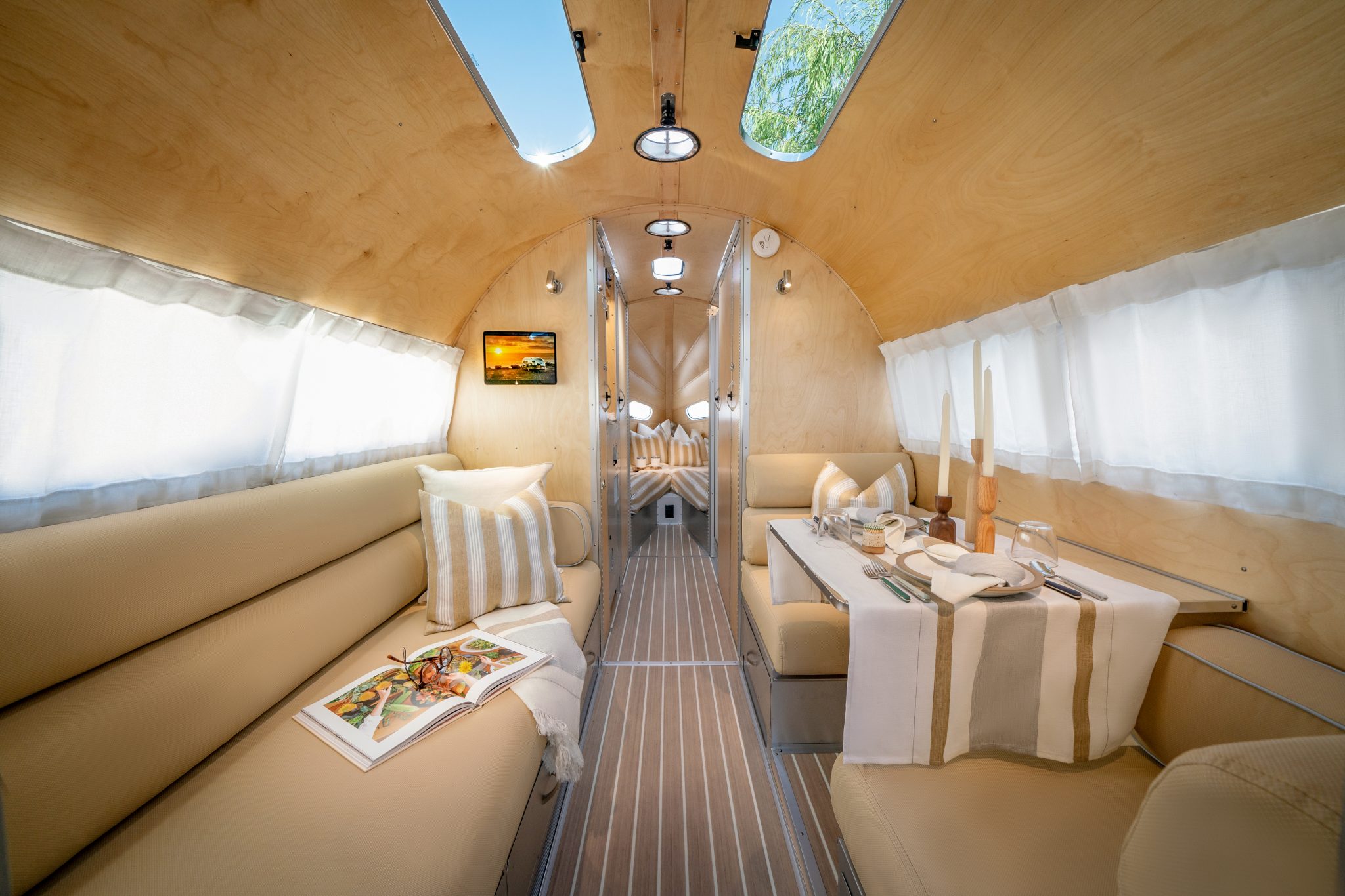 Terra Firma Features A Luxury RV Interior Bowlus