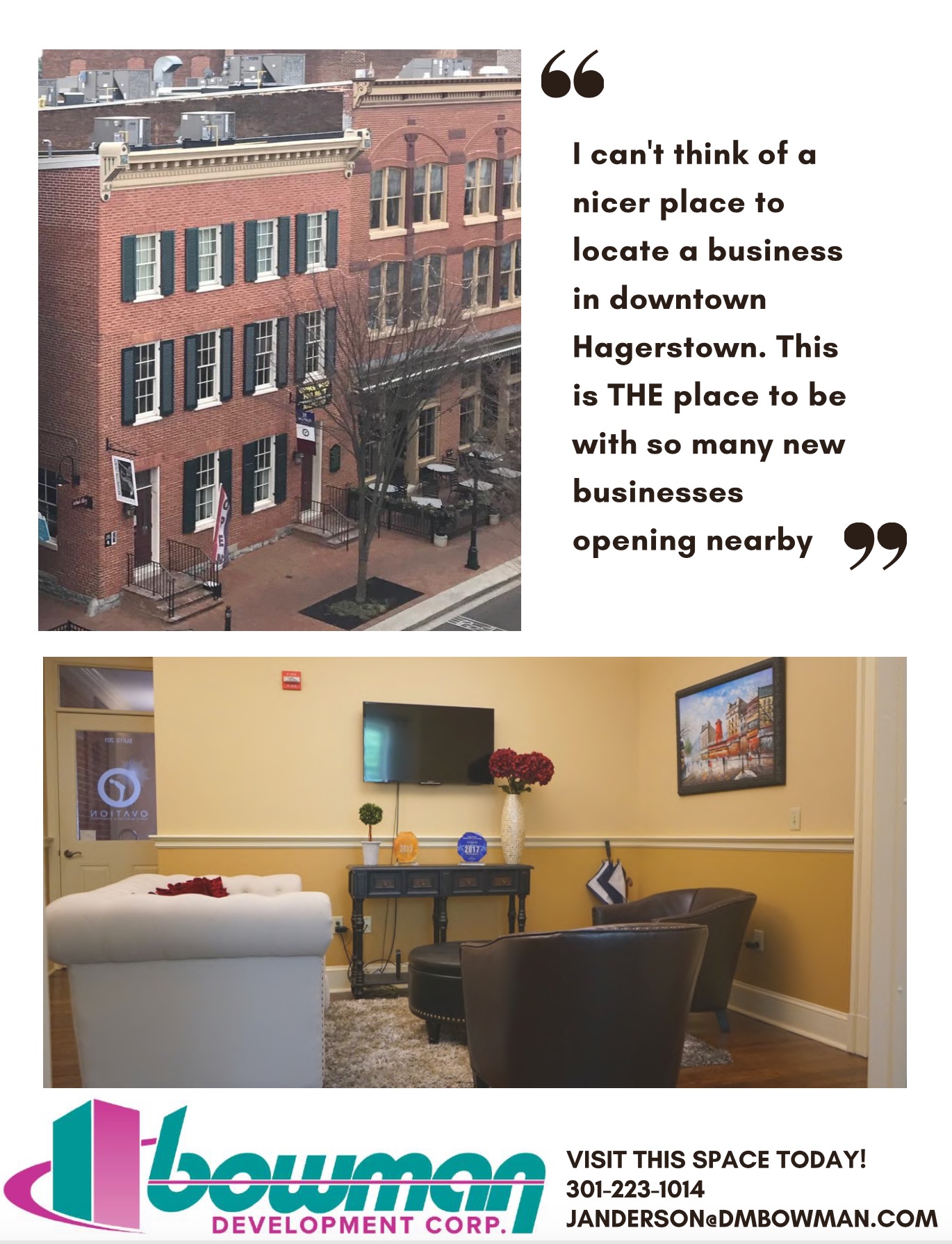 Free Rent Available Beautiful Office Space Bowman Development