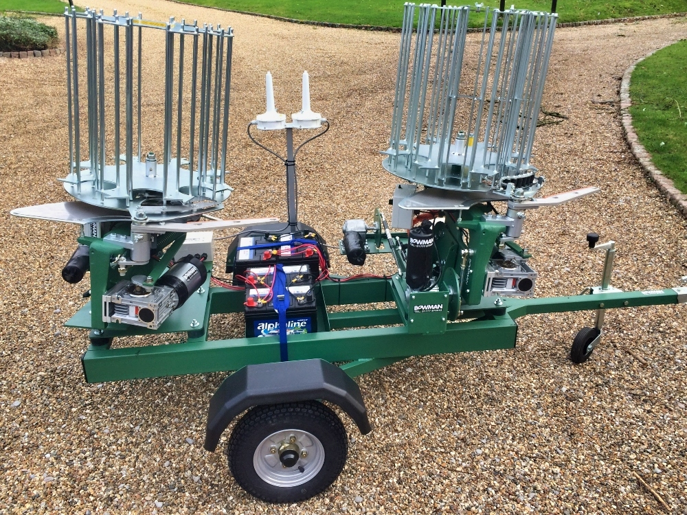 2 Trap Automatic Game Trailer Bowman Traps