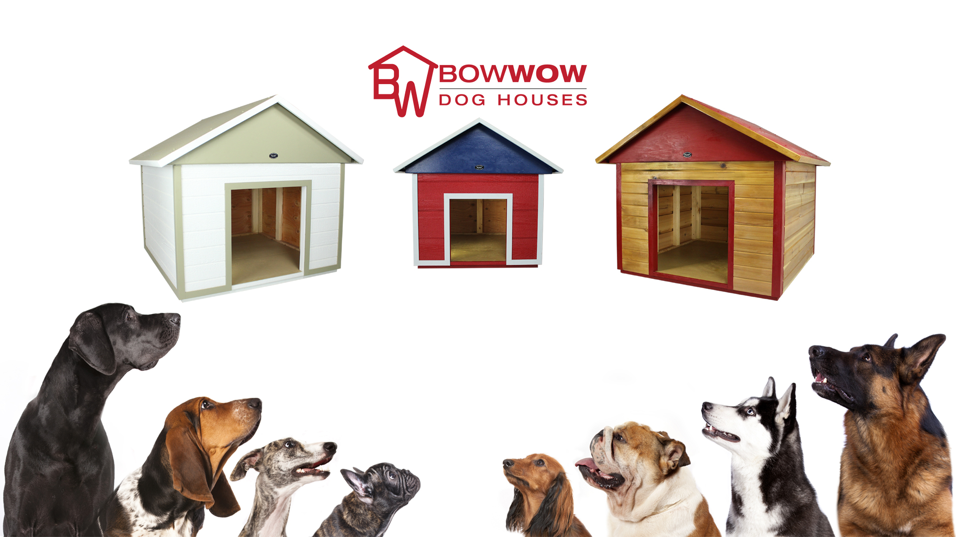 Bow Wow Dog Houses Eco Friendly Houses for Dogs