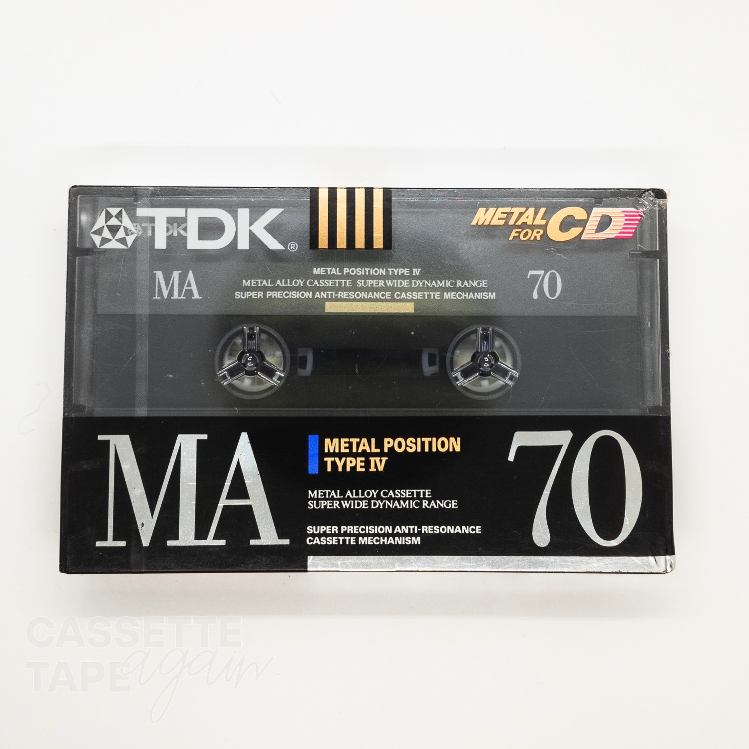 MA 70 / TDK(メタル) CASSETTE TAPE again.