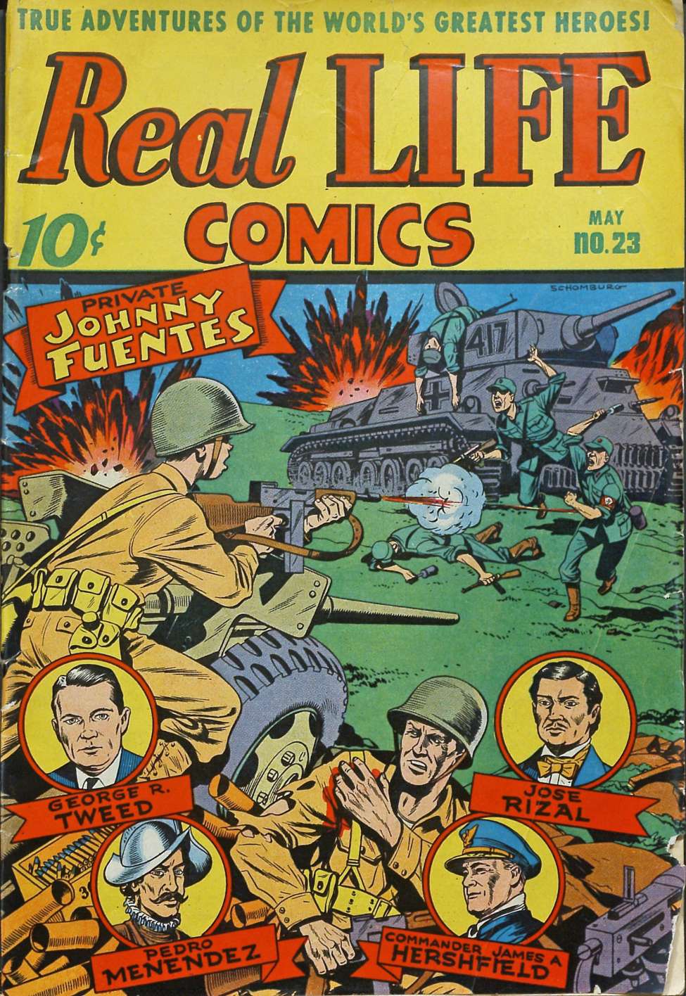 Real Life Comics 23 Version 1 Comic Book Plus