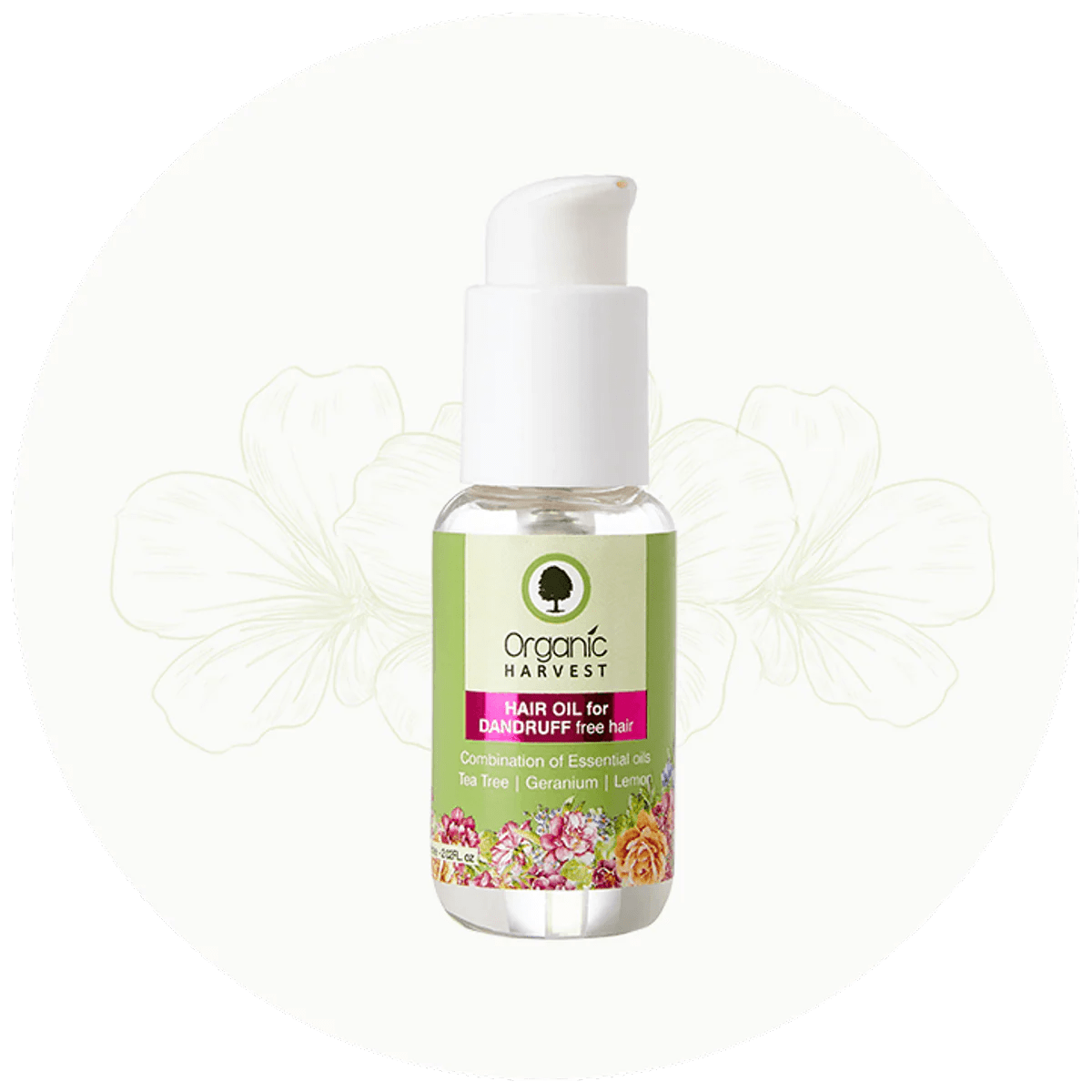 Organic Harvest Hair Oil for Dandruff Free Hair 50 ml Box2Buy