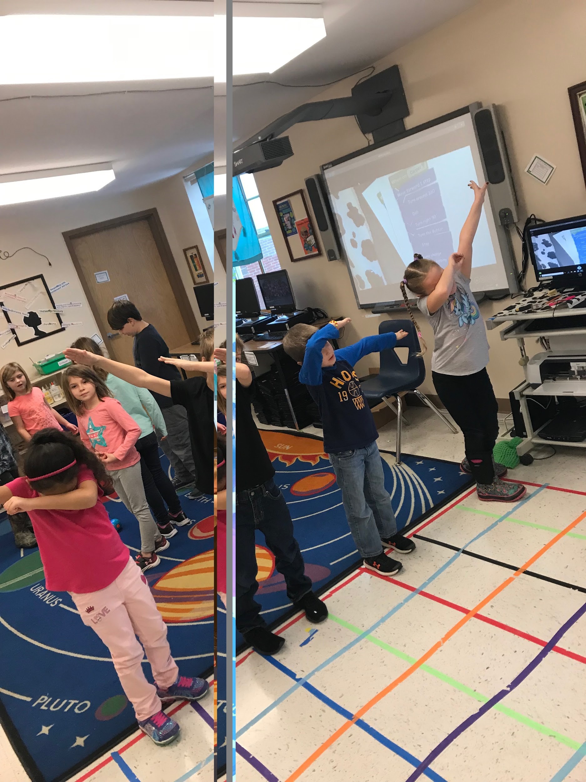 Hour of Code Dance Party! Cambridge Elementary School