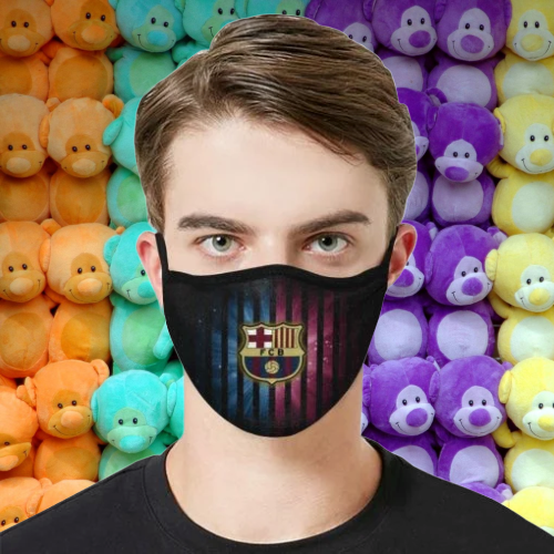 Fc Barcelona Face Mask