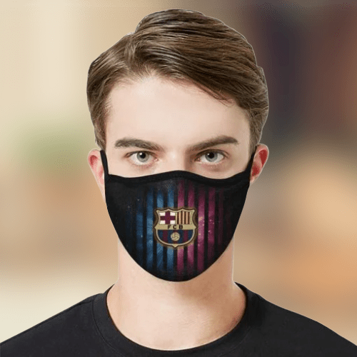 Fc Barcelona Face Mask
