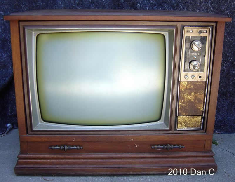 Vintage Color Repair Los Angeles California TV Collection Packard Bell