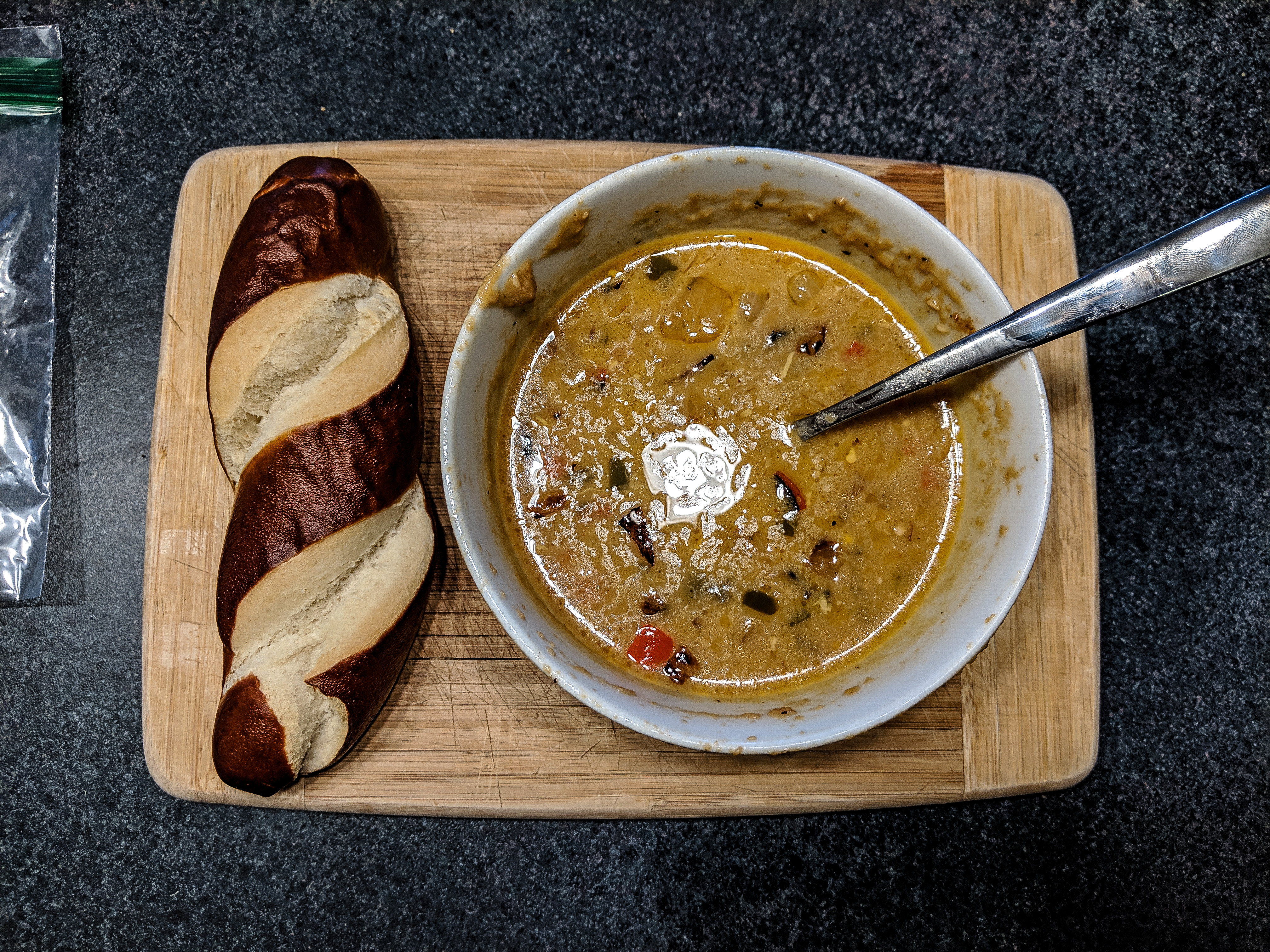 Stout and Smoked Gouda Soup Boxcar Cook