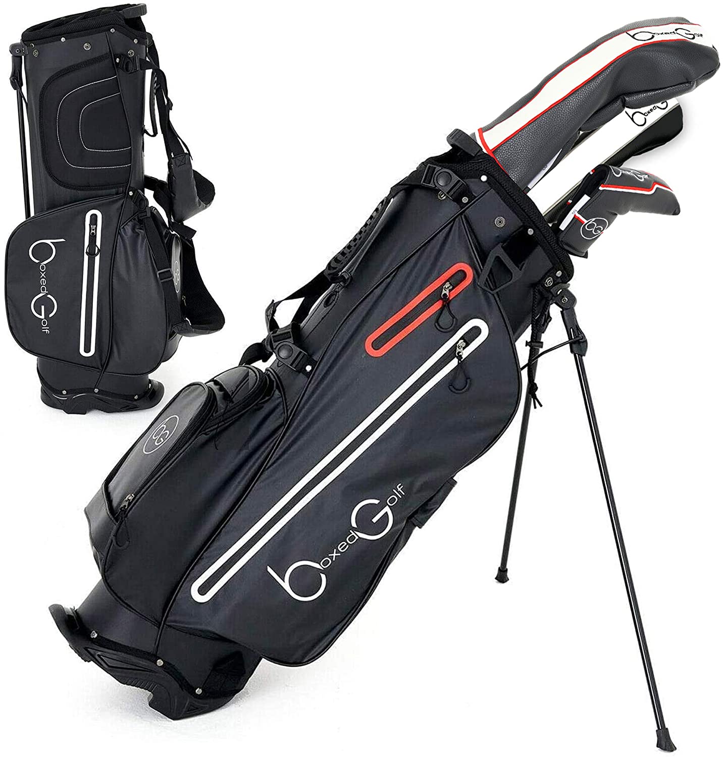 Signature Golf Bag & Head Cover Set Lightweight, Durable & Stylish