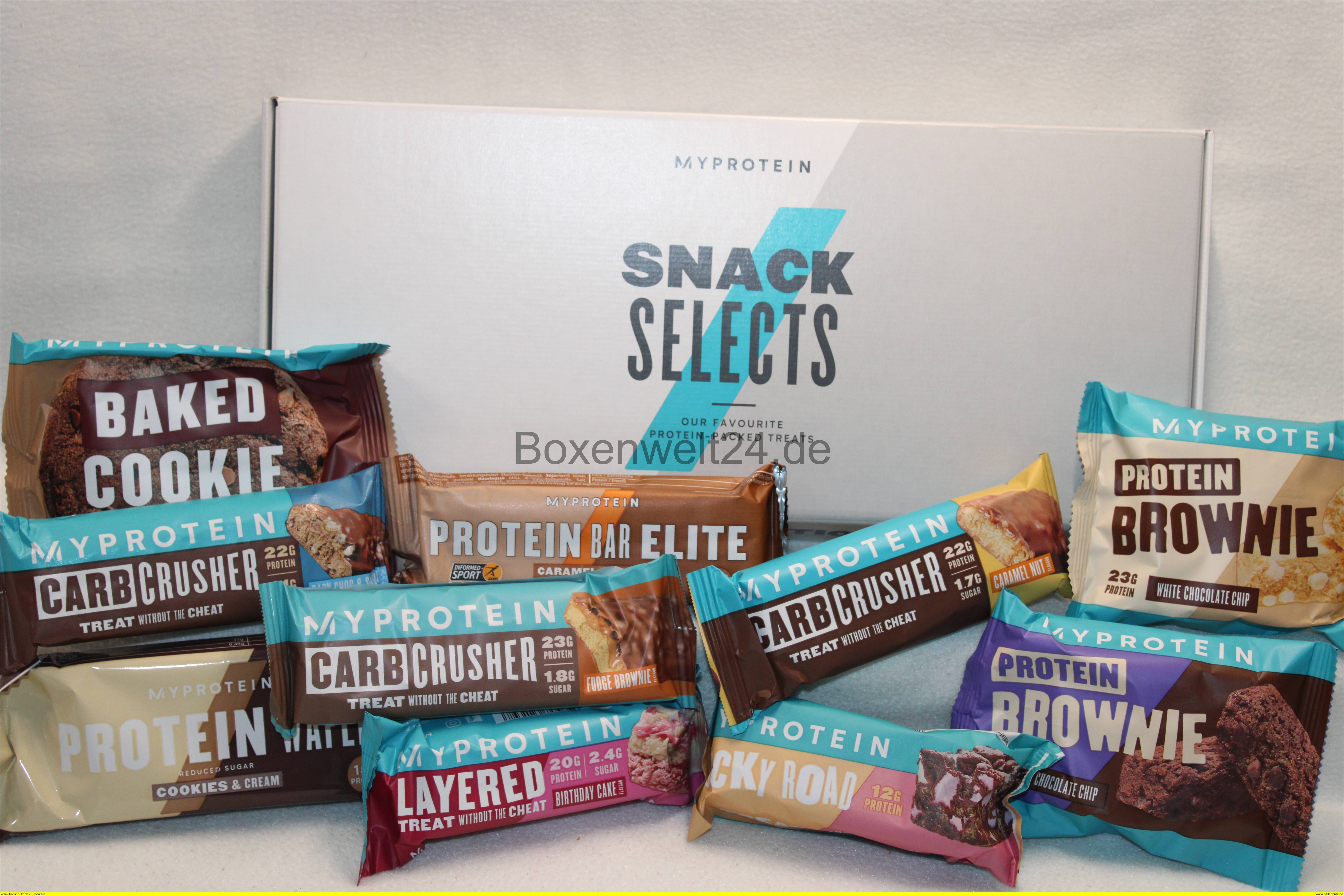 Myprotein Snacks Boxenwelt24