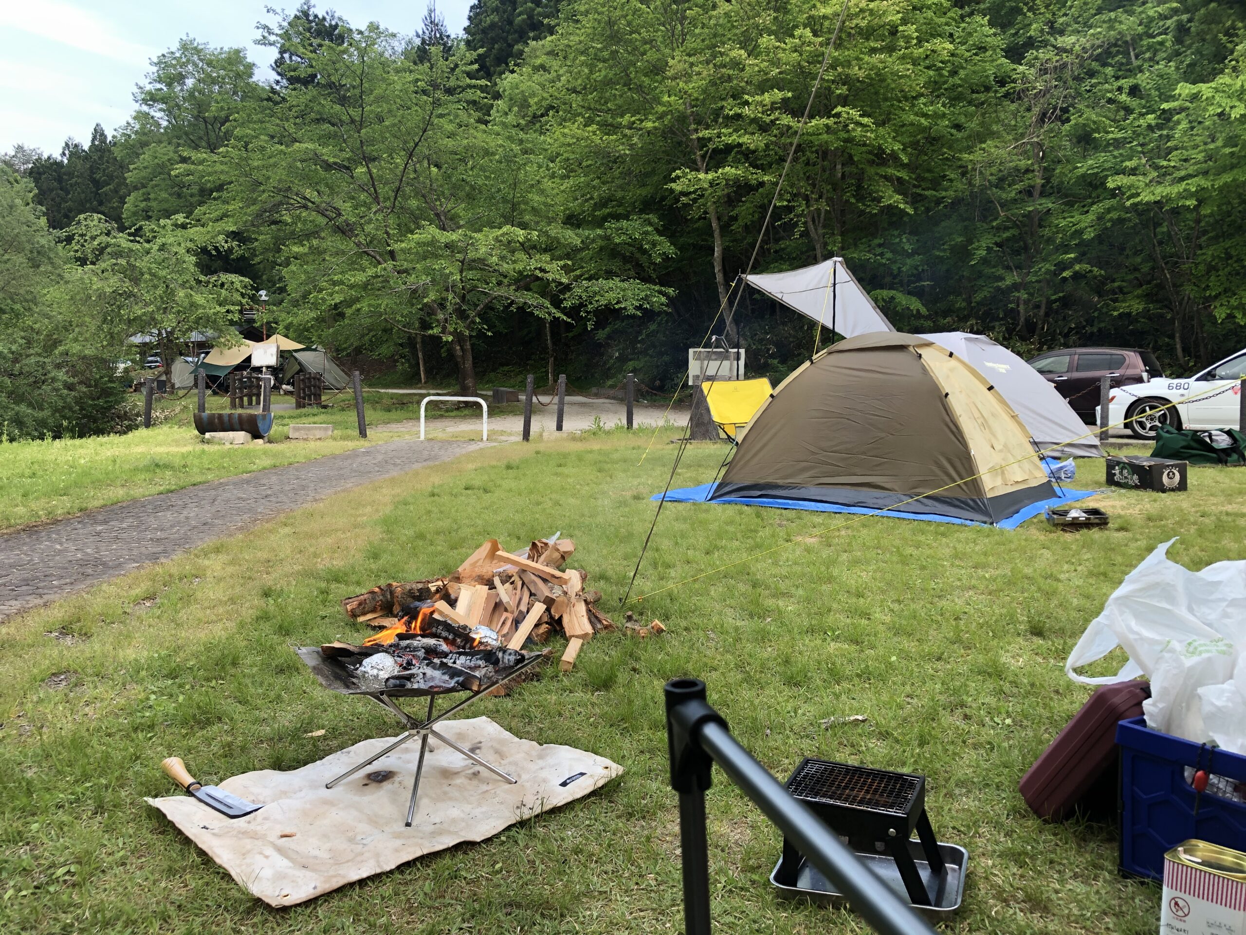 【キャンプブログ】陶芸の里キャンプ場 BOXER SOUND in camp