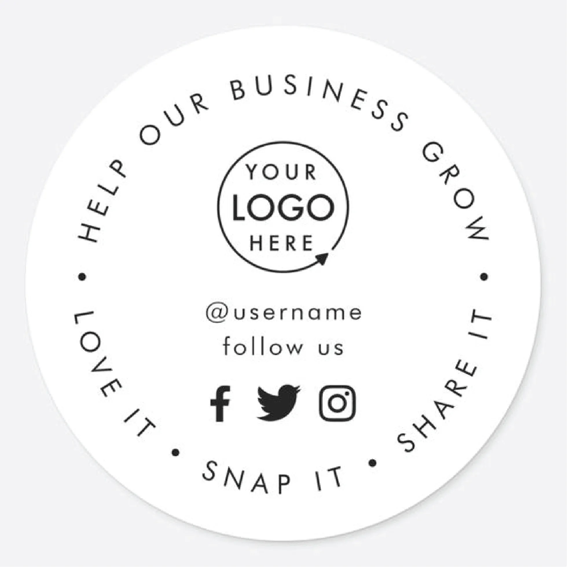 Custom Business Stickers