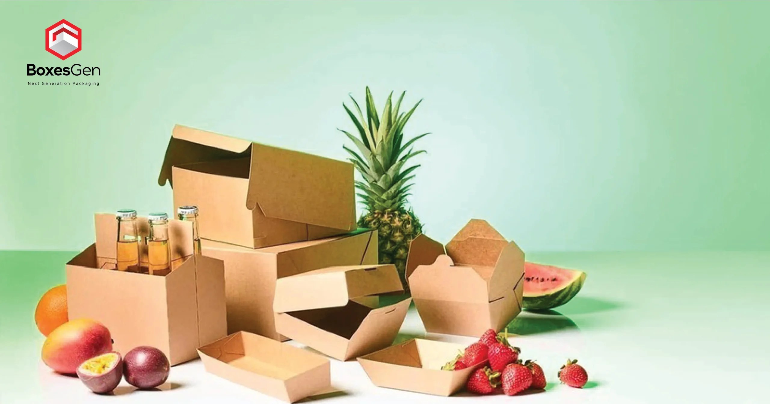 Eco Friendly Food Packaging for Small Business BoxesGen