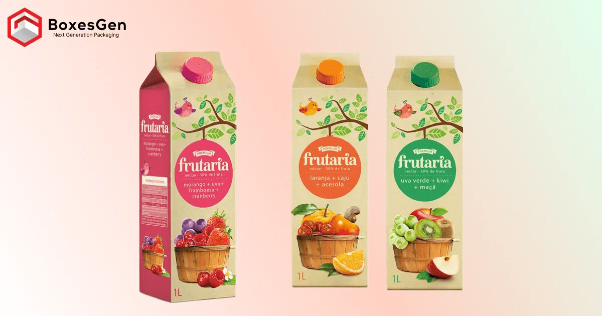 Types of Packaging for Fruit Juices BoxesGen